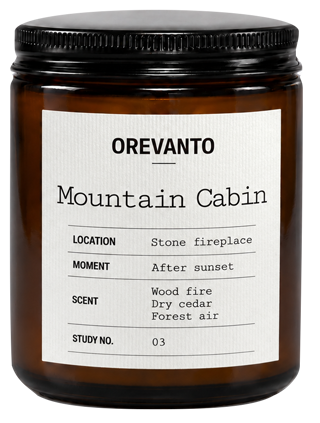 Mountain Cabin candle