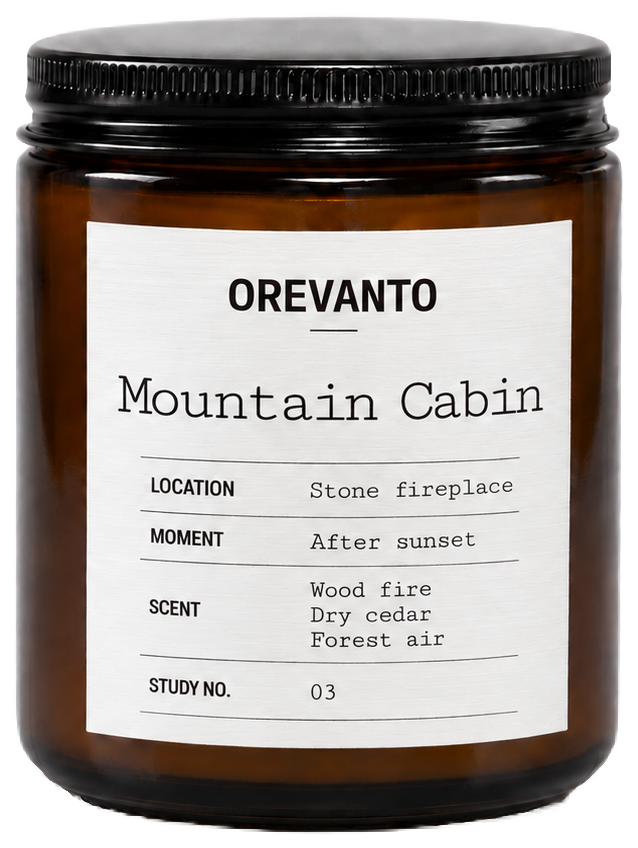 Mountain Cabin candle
