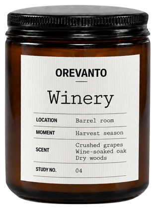 Winery candle