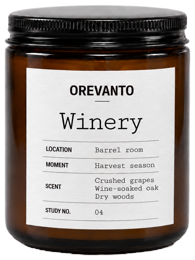Winery candle
