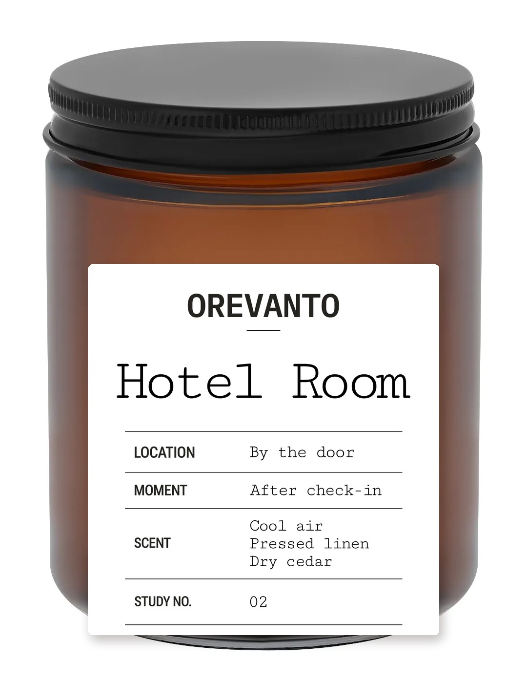 Hotel Room candle