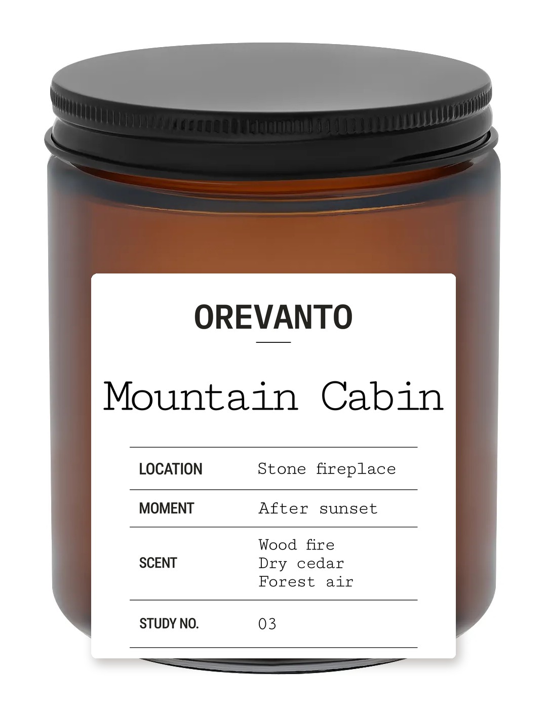 Mountain Cabin candle