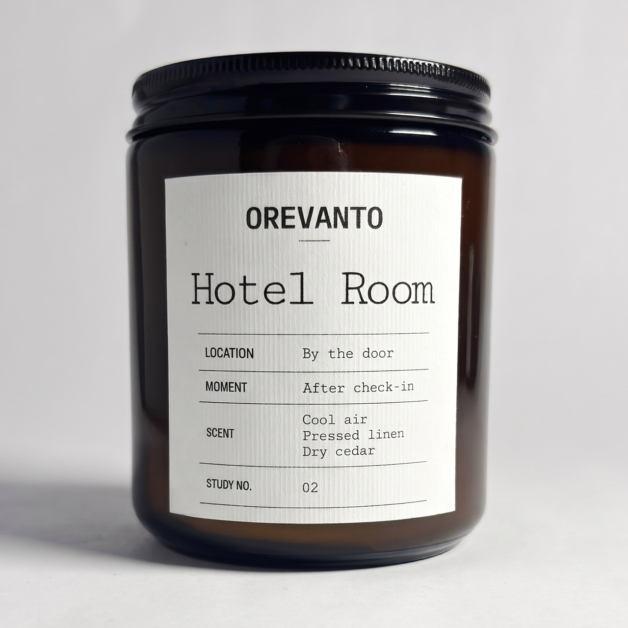 Hotel Room candle